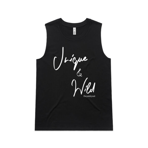 Womens Unique & Wild (The Petal Poet) Sleeveless Tank Thumbnail