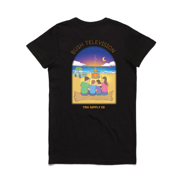 Womens Bush Television T-Shirt Thumbnail