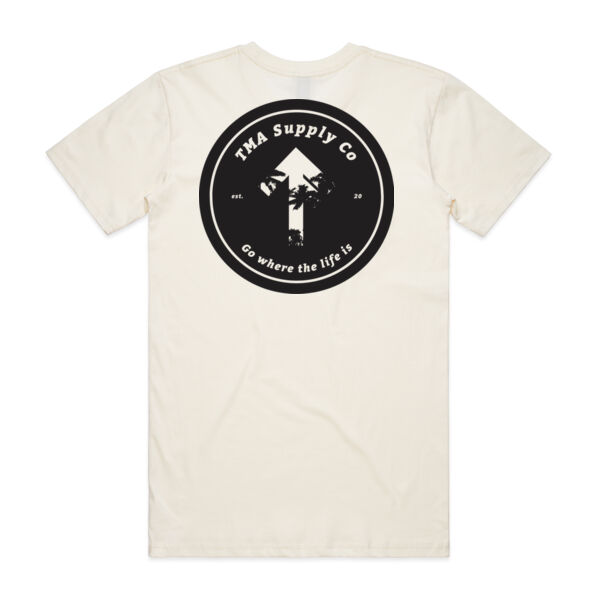 Mens Go Where The Life Is T-Shirt Thumbnail