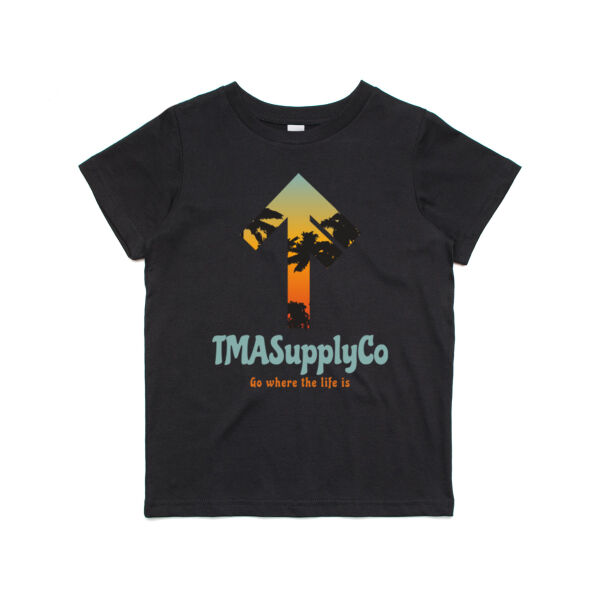 Kids Sunset Vibes T-Shirt Thumbnail