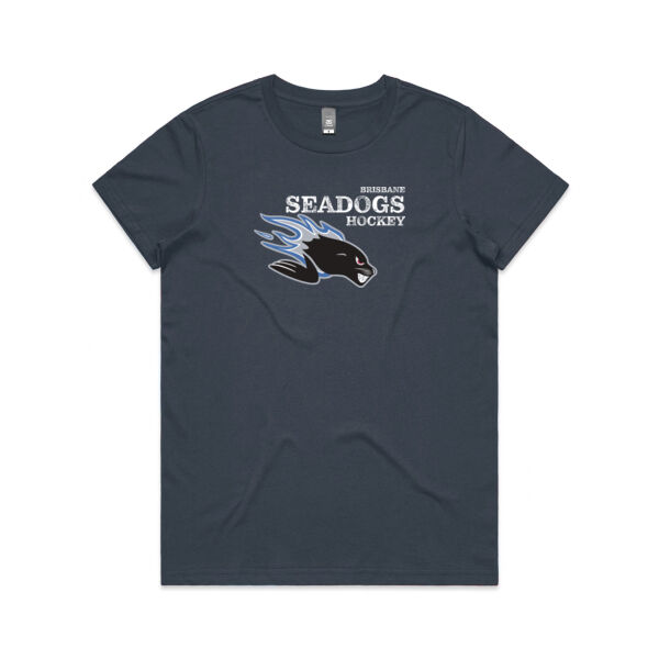 Womens Seadogs Hockey Main Logo T-Shirt Thumbnail