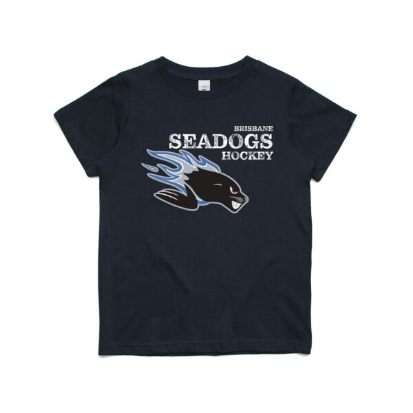 Kids Seadogs Hockey Main Logo T-Shirt Thumbnail